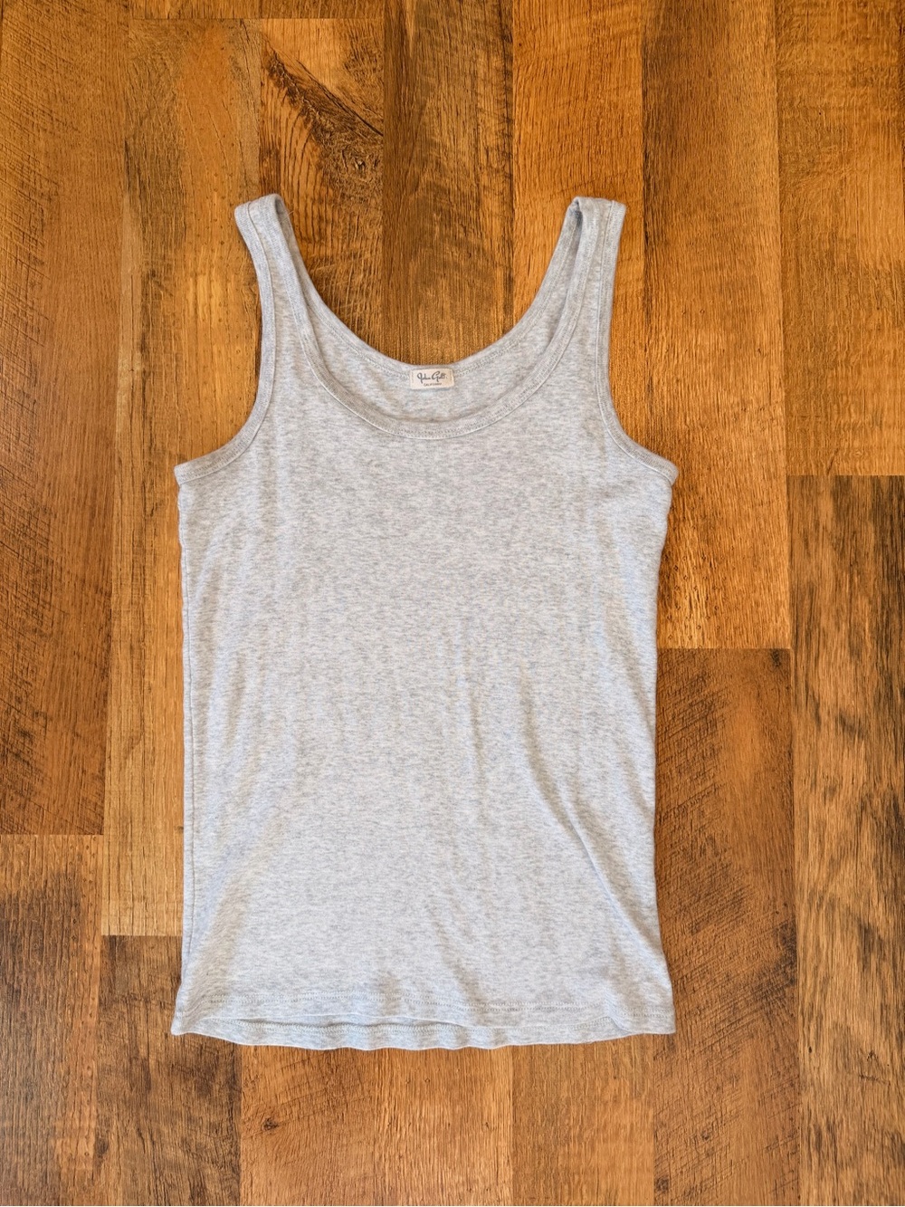 Brandy Melville Light Gray Scoop Tank